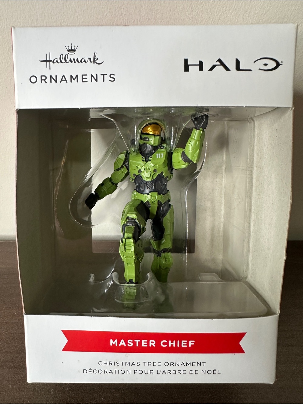 Hallmark Master Chief Green and Gold Halo Ornament
